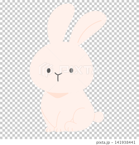 Cute and relaxed moon viewing | Rabbit Cute and relaxed moon viewing | Rabbit 141938441