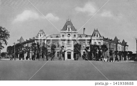 古写真 1938年 満洲国・大連 満洲資源館 古写真 1938年 満洲国・大連 満洲資源館 141938688