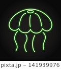 Jellyfish neon icon 141939976