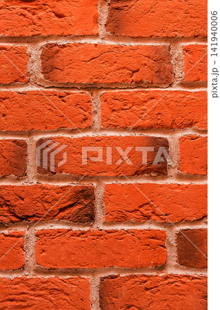 Texture decorative brick wall orange brown red color structure backdrop masonry pattern background Texture decorative brick wall orange brown red color structure backdrop masonry pattern background 141940006