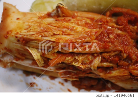 Kimchi Stacked Dish with Pickles Kimchi Stacked Dish with Pickles 141940561