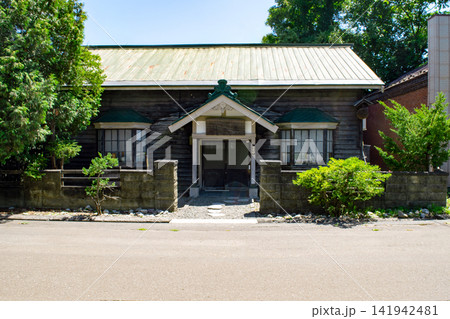 錦水庵(小林酒造旧役員住宅) 正面 北海道 栗山 夏 錦水庵(小林酒造旧役員住宅) 正面 北海道 栗山 夏 141942481