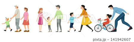 Family Activities and Daily Life Set 141942607