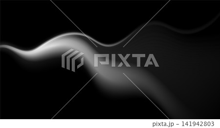 Abstract dark grey smoke waves background Abstract dark grey smoke waves background 141942803