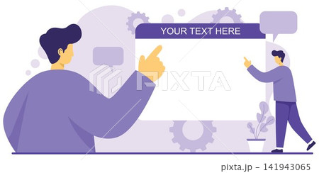 Presentation Template Business Marketing Strategy Illustration Presentation Template Business Marketing Strategy Illustration 141943065