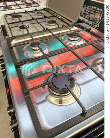 Gas stoves in various models are available in appliance stores Gas stoves in various models are available in appliance stores 141945000
