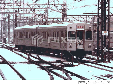 東急7200系アルミ車 鷺沼駅 東急7200系アルミ車 鷺沼駅 141946828