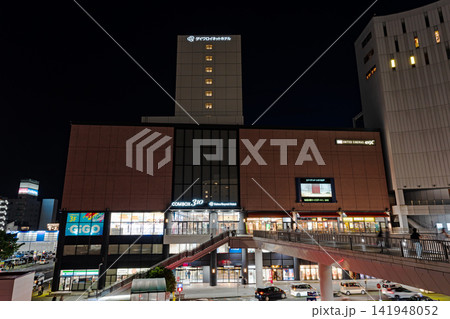 COMBOX310の夜景を眺める　JR水戸駅南口　茨城県水戸市宮町 141948052