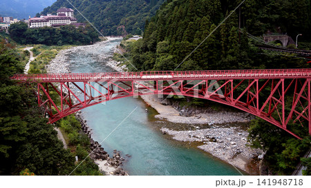 黒部渓谷トロッコ電車 富山県 黒部渓谷トロッコ電車 富山県 141948718