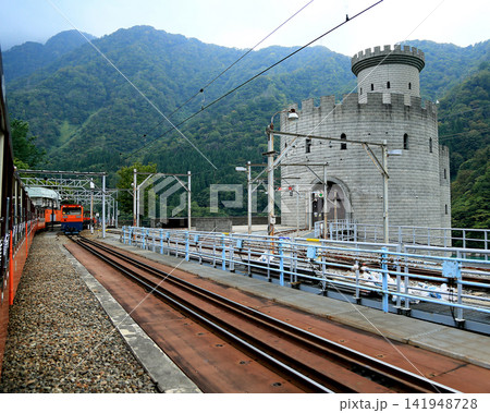 黒部渓谷トロッコ電車 富山県 黒部渓谷トロッコ電車 富山県 141948728