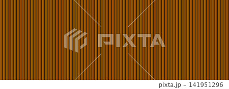 Wooden panel wall seamless pattern. Vertical wood slat divider background. Oak plank board cladding surface with gaps. Rustic timber batten texture backdrop for interior decor. Vector Wooden panel wall seamless pattern. Vertical wood slat divider background. Oak plank board cladding surface with gaps. Rustic timber batten texture backdrop for interior decor. Vector 141951296