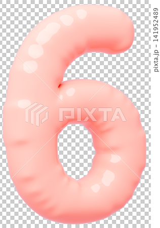 3D image_balloon_6_pink 3D image_balloon_6_pink 141952489