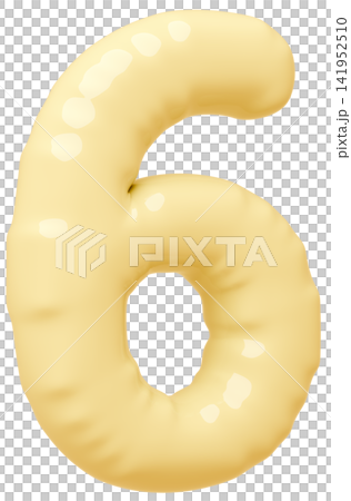 3D image_balloon_6_yellow 3D image_balloon_6_yellow 141952510