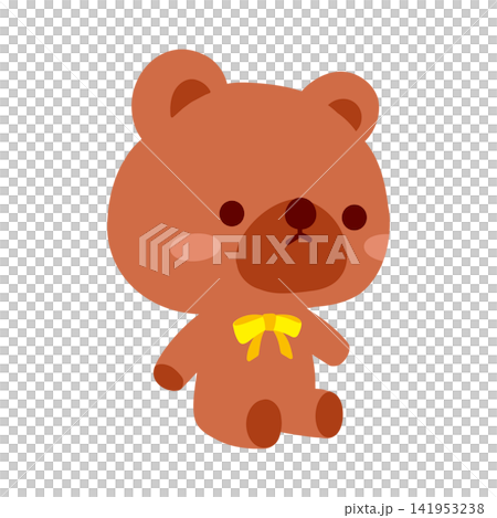 色彩鮮豔的可愛小熊絨毛玩具 色彩鮮豔的可愛小熊絨毛玩具 141953238