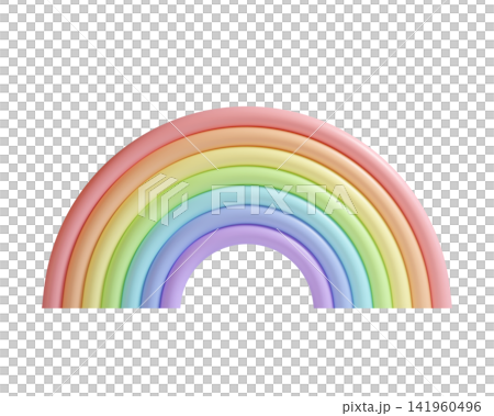 rainbow, 3d, background 141960496