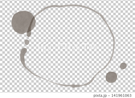 Brown frame with heavily blurred dashed lines 4 Brown frame with heavily blurred dashed lines 4 141961063