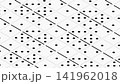 Gaming table filled with white dominoes. Vector luck and fortune background 141962018