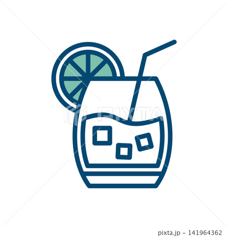 drink icon vector design template in white background drink icon vector design template in white background 141964362