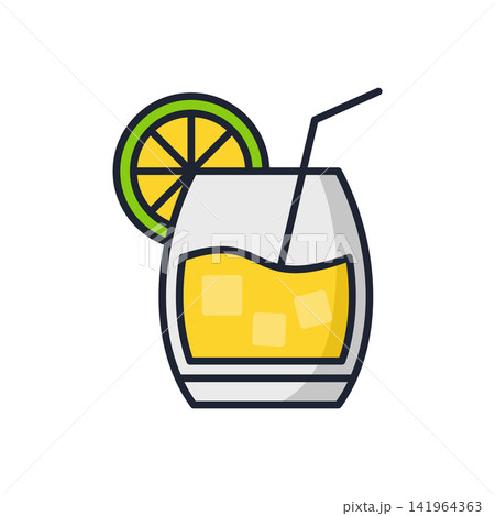 drink icon vector design template in white background drink icon vector design template in white background 141964363