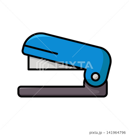stapler icon vector design template in white background 141964796