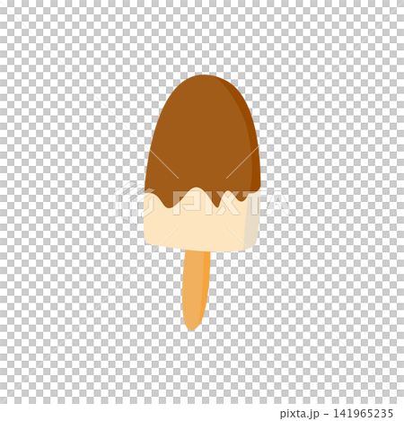 プリンアイスバーのイラスト プリンアイスバーのイラスト 141965235