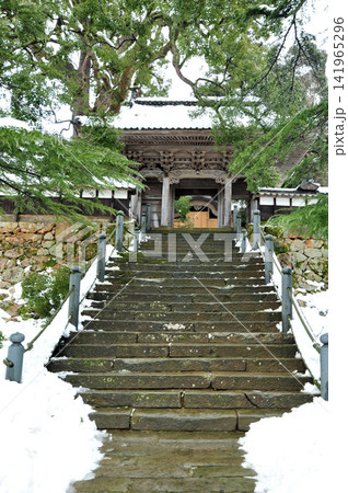 雪の大乗寺 141965296