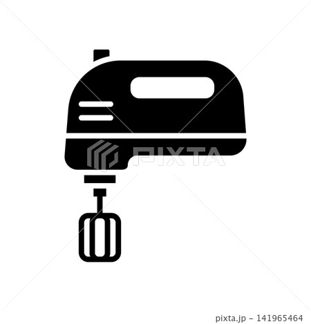 hand mixer icon vector design template in white background hand mixer icon vector design template in white background 141965464