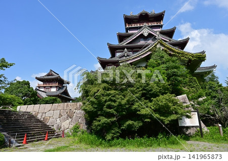 伏見城(京都市伏見区)の模擬大天守と小天守 伏見城(京都市伏見区)の模擬大天守と小天守 141965873