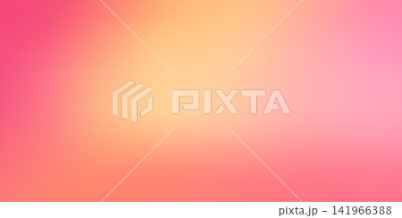 Abstract blurred peach and pink gradient background with soft orange grain texture. Abstract blurred peach and pink gradient background with soft orange grain texture. 141966388