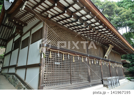 世界遺産　宇治上神社　本殿(京都府宇治市) 141967195