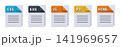 3D Programming Language and Code File Icons Set 141969657