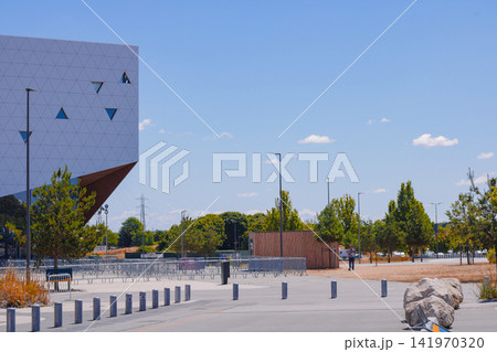 Modern architecture urban park in countryside 141970320