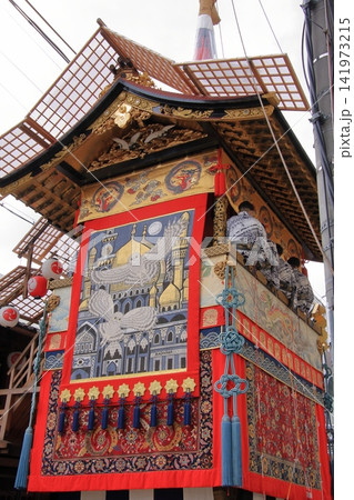 京都祇園祭の山鉾 放下鉾 京都祇園祭の山鉾 放下鉾 141973215