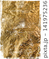 Abstract textured background with shimmering gold metallic foil Abstract textured background with shimmering gold metallic foil 141975236
