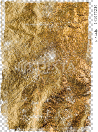Abstract textured background with shimmering gold metallic foil Abstract textured background with shimmering gold metallic foil 141975236