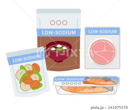健康管理に役立ついろいろな減塩食品 健康管理に役立ついろいろな減塩食品 141975570