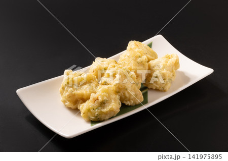 たけのこ 青海苔 天麩羅 たけのこ 青海苔 天麩羅 141975895