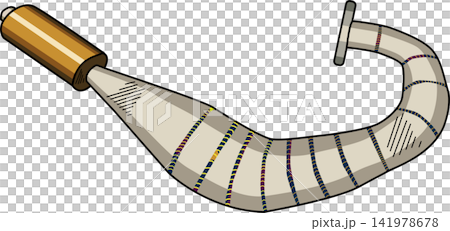 Two Stroke Motorcycle Exhaust Pipe Illustration Two Stroke Motorcycle Exhaust Pipe Illustration 141978678