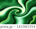 Smooth abstract rich emerald and forest greens background with hypnotic dynamic swirl at its center. 141983354