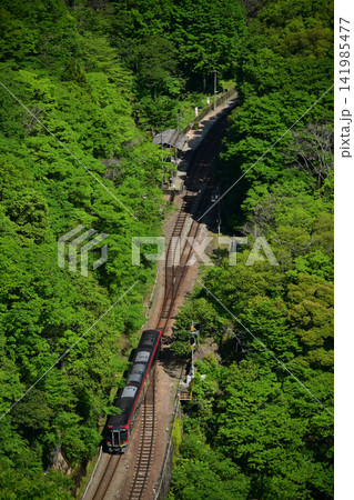 坪尻駅を通過する2700系特急『しまんと』 坪尻駅を通過する2700系特急『しまんと』 141985477