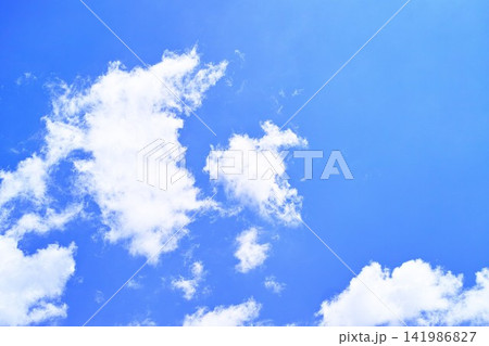 青空と雲イメージ 青空と雲イメージ 141986827