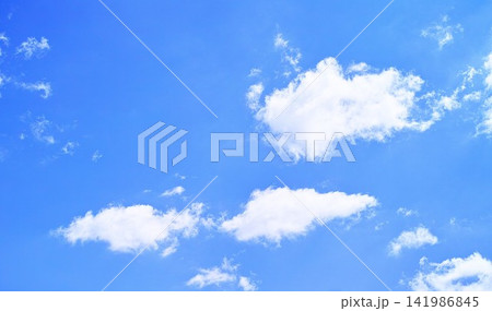 青空と雲イメージ 青空と雲イメージ 141986845