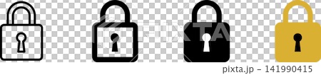 Security, lock, key, padlock icon Security, lock, key, padlock icon 141990415