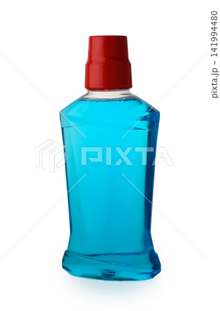 Mouthwash Bottle with Red Cap Mouthwash Bottle with Red Cap 141994480