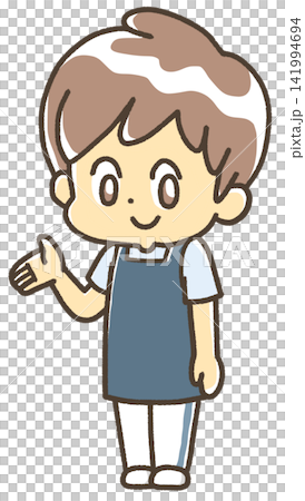 A man in an apron (here) A man in an apron (here) 141994694