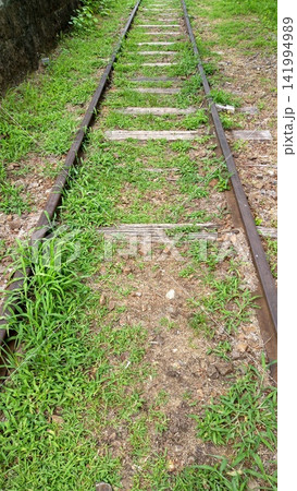 廃線になった線路 廃線になった線路 141994989