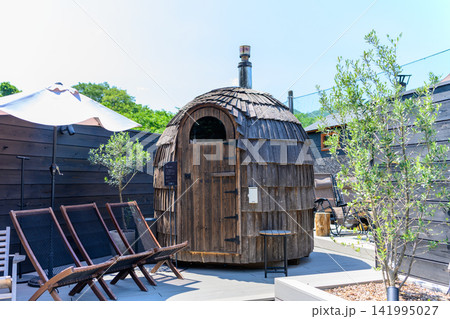 ユニークなデザインのサウナ小屋 ユニークなデザインのサウナ小屋 141995027