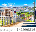 郊外の住宅地 坂のある町イメージ 横浜 郊外の住宅地 坂のある町イメージ 横浜 141996816