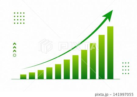 upward arrow, financial success upward arrow, financial success 141997055