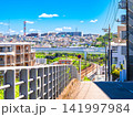 郊外の住宅地 坂のある町イメージ 横浜 郊外の住宅地 坂のある町イメージ 横浜 141997984